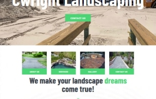Website Design Port Orange Cwright Landscaping Development